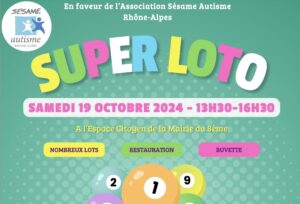 Super LOTO au profit de SARA le 19 octobre 2024